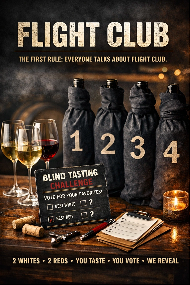 Blind Taste Challenge at Vino Noir Wine & Tapas